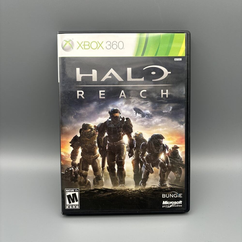 Halo Reach Microsoft Xbox 360 Bungie With Manual